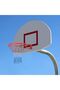 Wall‑Mounted Basketball Hoop Rim with Net (Indoor/Outdoor) - 2