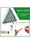 Billiard Cue Tips Slip-On Replacement, Non-Slip, Threaded Brass Bodies, 10 Pc - 2