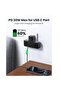 6-in-1 Surge Protector Power Strip with 3 AC Outlets & PD30W (2x USB-C, 1x USB-A) - 3
