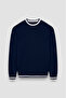 Men's Knitted Wool Roundneck Sweater - 6