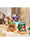 4-Pack DIY Mini Muse Bookstore Mini Building House Micro Kit - 8