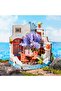 DIY Mini Building House Micro Kit(Holiday Restaurant)-Single pack-B0F9THTWTQ - 4