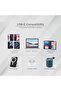 كابل EXC58 USB-C إلى USB-C بطول 1 متر وقوة 60 وات وشحن سريع ونقل بيانات وتصميم متين - 6