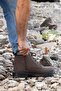 Unisex Non-Slip Guaranteed Fur-Lined Rubber Sole Winter Zippered Boots Iarnă Brown - 5