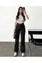 New Product//Flexible//High Waist//Slop//Women's Palazzo Jeans