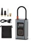 Car Portable Air Compressor 150PSI - Rechargeable Automatic Tire Inflator with LCD/LED Flashl