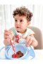Amazing 360° Rotating Spill-Proof Baby Bowl with Snap-On Lid (Blue) - 7