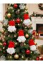 Christmas Tree Ornament with Santa Claus Figure – Special Set of 5