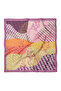 وشاح بنمط زهور تجريدي مقاس 50x50 سم - 2