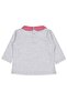 Collared Cutie Printed 6-18 Months Sweatshirt - Gray - 2
