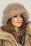 Women's Plush Bucket Hat Winter Faux Fur - Soft Earthy Gray - 3