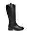 Black Women's Boots with Fleece Inside and Zipper 224578 Z - 2