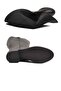 Black Women's Boots with Fleece Inside and Zipper 224578 Z - 5
