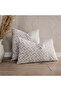 '' Pera'' Modern Patterned Chenille Woven Throw Pillow Cover - 6