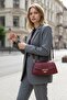 Oval Mold Gold Lock Detailed Women's Hand and Shoulder Bag - 2