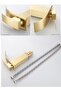 Bathroom Sink Faucet Matte Gold Color Waterfall Model 7 Years Warranty Imported - 5