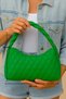 Quilted Knitted Handle Shoulder & Hand Bag - 5