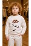 Children's Suit Sweatshirt Piece Printed Girls Boys Crew Neck3 4-5-6-7-8-9-10-11-12Years