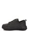 Black Thick Sole Lace-Up Women's Sports Shoes Thermo Dv-03 Z - 4
