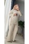 Yandan Buttoned Knitwear Set - 4
