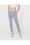 Pantaloni, Alb/Gri