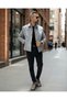 Cashmere Buttoned Men's Jacket - 5
