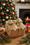 Christmas Bow Door Ornament Wall and Package Decoration 30 cm 1 Piece - 2