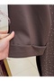 Fallon Tunic with Stone Detail Pants Set-Ma5888 Brown - 4
