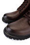 Men's Genuine Leather Brown Postal Boots - 3