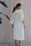 Wellsoft Plush Extra Soft Hooded Long Dressing Gown with Pocket Detail - 6