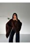 Tassel Sleeve Crop Women's Knitwear - 3
