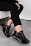 Idy Women's Genuine Leather Complete Inside Real Wool Sports Shoes Short Boots 4297 - 3