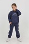 Girl's Bow Embroidered Tracksuit Set - 2