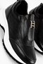 Zareywomen's Genuine Leather Rubber Detailed Stitched Sports Shoes Sneaker 4296 - 3