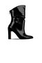 Maty Women's Pointed Toe Zippered Heeled Boots 4301