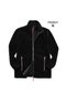 Women's Scarlett Regular Fit Zip-Up Polar Fleece Jacket Black - 2