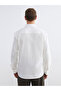 Lcw Vision Ecru Regular Fit Dobby Men's Shirt - 4