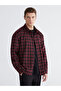 Standard Fit Long Sleeve Checkered Embroidered Men's Shirt from Uzg Store for Style Enthusiasts