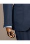 Italian Style S Slim Fit Peaked Lapel Jacket Pants Suit Navy Blue T14909 - 4
