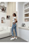 Women's Jeans Boyfriend Style with Belt - 4