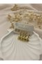 Gold Color Ball Detailed Earring Set – Stainless Steel, Elegant and Stylish Set of 4 - 6