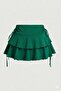 Lace-Up Mini Skirt Shorts JT8067 - 2