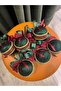 Christmas Tree Ornament Set of 6 Velvet