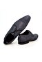 Gray Color Lace-Up Genuine Leather Silvery Men's Shoes - 2