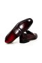 Bordo Color Laceless Genuine Leather Men's Shoes - 2