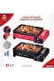 موقد غاز للتخييم أحمر وأسود DLC-P3411 - 4