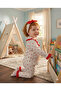 Baby Girl / Child Buttoned Heart Pajama Set - 4