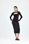 Low-Cut Combed Cotton Long Dress - 5