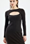 Low-Cut Combed Cotton Long Dress - 2