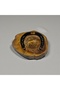 Handmade Olive Wood Coaster – Matte Black Horseshoe Motif, Decorative Gift - 4